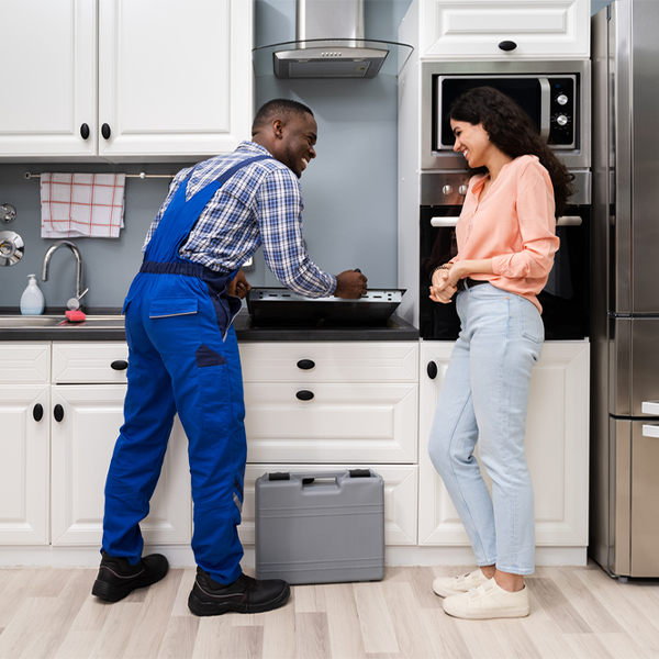 how long does it typically take to complete cooktop repair services in Macon County